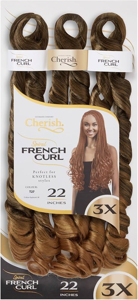 Cherish 3X Spiral French Curl Bulk 22in - T27