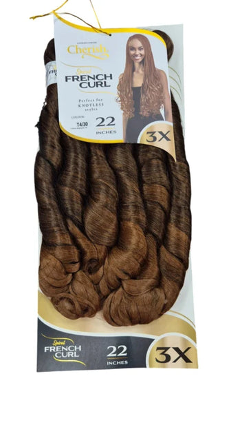 Cherish 3X Spiral French Curl Bulk 22in - 2