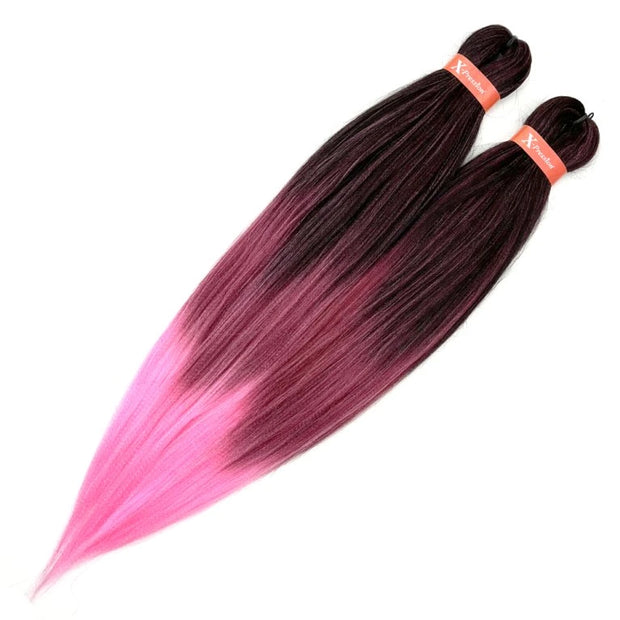 Xpression Ultra Braid Pre Stretched 2 x 46'' - T3/OM/Cherry Blossom