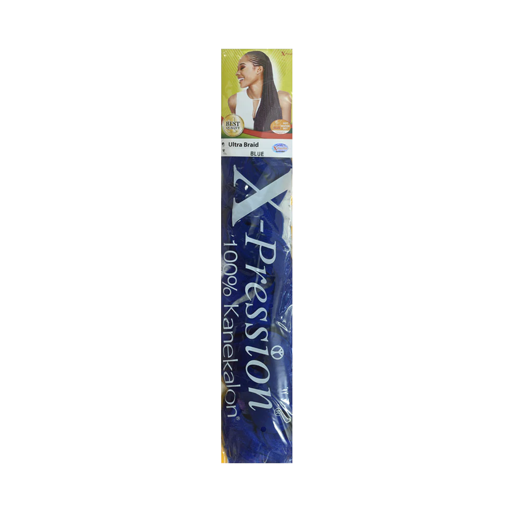 Xpression Ultra Braid Pre Stretched 2 x 46'' - Blue