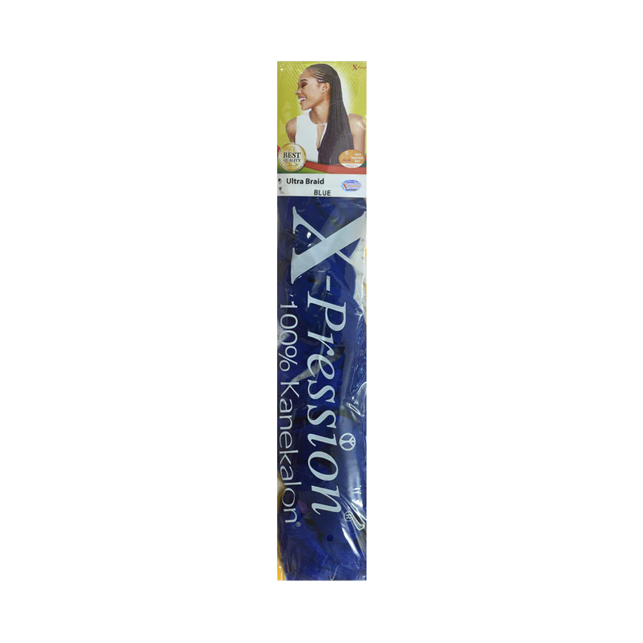 Xpression Ultra Braid Pre Stretched 2 x 46'' - Blue