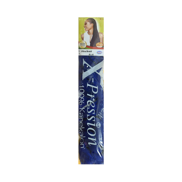 Xpression Ultra Braid Pre Stretched 2 x 46'' - Blue