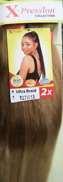 Xpression Ultra Braid Pre Stretched 2 x 46'' - T27/613