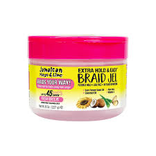 Jamaican Mango and Lime Braids Your Way Extra Hold Braid Gel 8oz