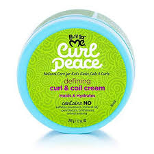 Just For Me Curl Peace Defining Curl and Coil Cream 12oz