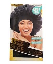 Magic Collection Velvet Sleep Cap Super Jumbo - 2289BLA