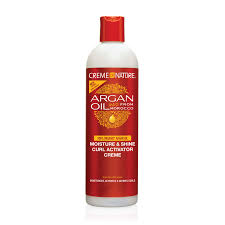 Creme of Nature Argan Oil Moisture and Shine Curl Activator Creme 12oz
