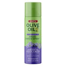 ORS Olive Oil Braid Sheen Spray - Lavender Acai Biotin 10oz