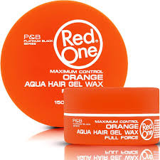 Red One Orange Aqua Hair Gel Wax 150ml