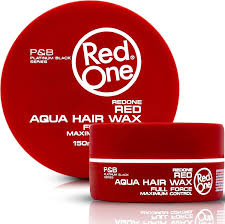 Red One Red Aqua Hair Gel Wax 150ml