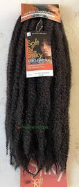 Soft and Silky Afro Twist Braid 1B