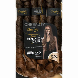 Cherish 3X Spiral French Curl Bulk 22in - T30