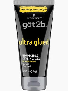 Got2b Ultra Glued Styling Gel (Black) 6oz