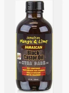 Jamaican Mango and Lime Black Castor Oil Extra Dark 4oz