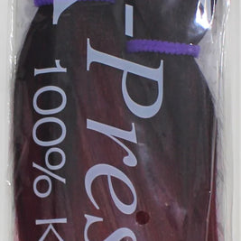 Xpression Ultra Braid Pre Stretched 2 x 46'' - T1B/Burgundy
